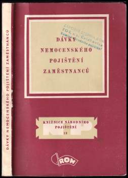 Dávky nemocenského pojištění zaměstnanců