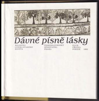 Břetislav Vachala: Dávné písně lásky
