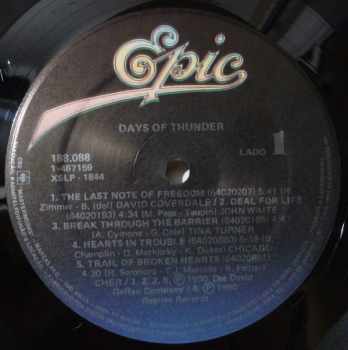 Days Of Thunder (Trilha Sonora Original Do Filme "Dias De Trovão")