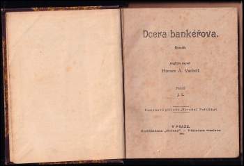 Horace Annesley Vachell: Dcera bankéřova