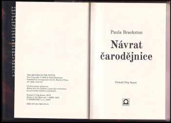 Paula Brackston: Dcera čarodějnice KOMPLET 1+2 (Návrat čarodějnice + Dcera čarodějnice)