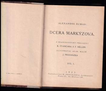 Alexandre Dumas: Dcera markýzova
