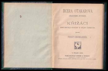 Prokop Chocholoušek: Dcera Otakarova