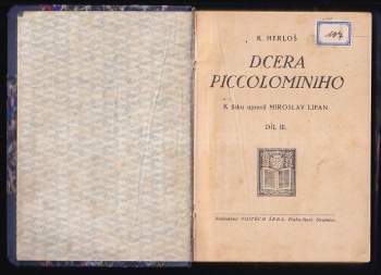 Karel Herloš: Dcera Piccolominiho