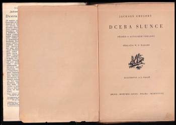 Jackson Gregory: Dcera slunce