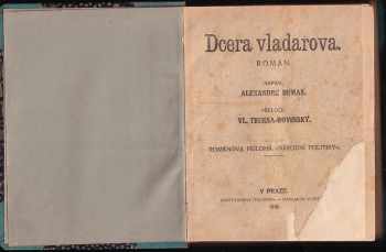 Alexandre Dumas: Dcera vladařova