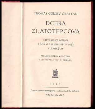 Thomas Colley Grattan: Dcera zlatotepcova