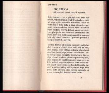 Jan Hus: Dcerka
