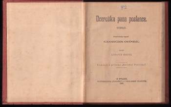 Georges Ohnet: Dceruška pana poslance
