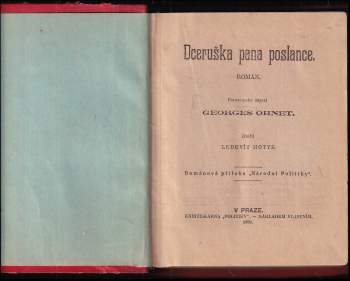 Georges Ohnet: Dceruška pana poslance