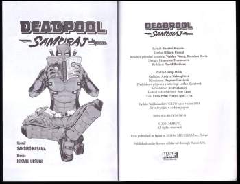 Sanširó; Kasama,: Deadpool, samuraj