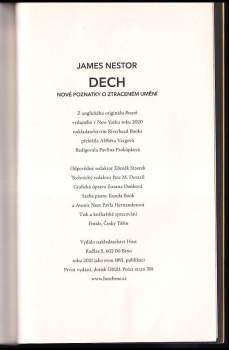 James Nestor: Dech