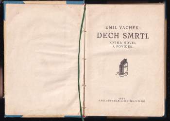 Emil Vachek: Dech smrti