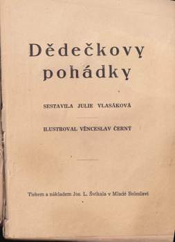 Julie Vlasáková: Dědečkovy pohádky