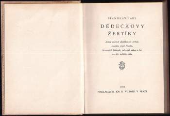 Stanislav Hakl: Dědečkovy žertíky