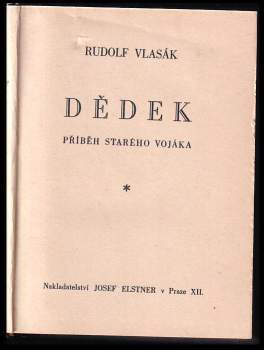 Rudolf Vlasák: Dědek