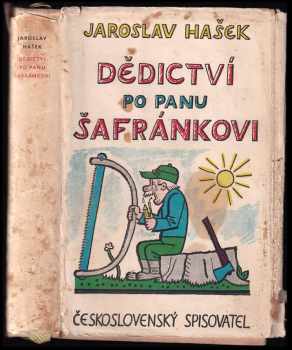 Dědictví po panu Šafránkovi - Jaroslav Hašek (1961, Československý spisovatel) - ID: 671232
