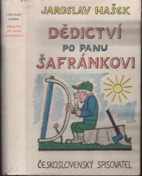 Dědictví po panu Šafránkovi - Jaroslav Hašek (1961, Československý spisovatel) - ID: 210408