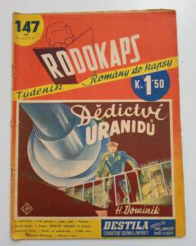 Dědictví uranidů  - Rodokaps 147 (43)  - ročník III.