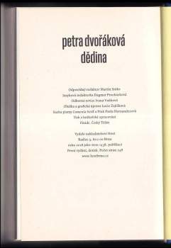 Petra Dvořáková: Dědina