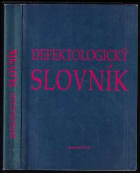 Miloš Sovák: Defektologický slovník