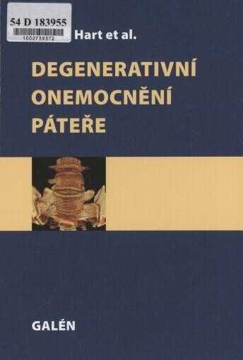 Degenerativní onemocnění páteře