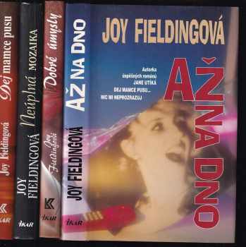 KOMPLET Joy Fielding 4X Neúplná mozaika + Dobré úmysly + Až na dno + Dej mamce pusu - Joy Fielding, Joy Fielding, Joy Fielding, Joy Fielding, Joy Fielding (1994, Ikar) - ID: 731209