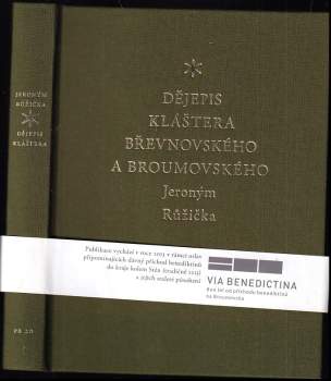 Dějepis kláštera břevnovského a broumovského