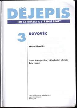 Dějepis pro gymnázia a střední školy : Novověk - 3