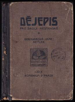 Dějepis pro školy měšťanské