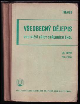 Dějepis všeobecný pro nižší třídy škol středních