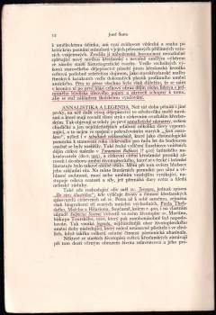 Josef Šusta: Dějepisectví