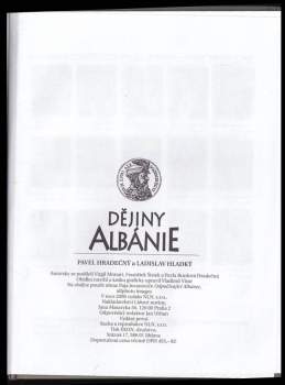 Ladislav Hladký: Dějiny Albánie