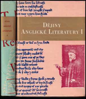 Dějiny anglické literatury Část 1. + 2. (1963, Státní nakladatelství krásné literatury a umění) - ID: 394932