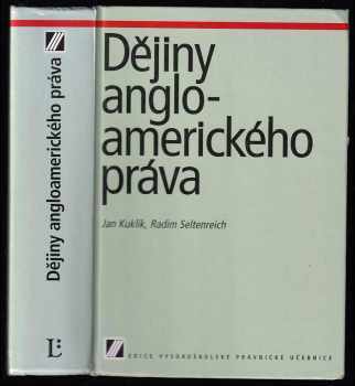 Jan Kuklík: Dějiny angloamerického práva