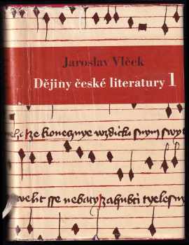 Jaroslav Vlček: Dějiny české literatury