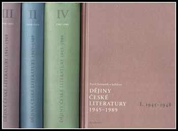 Dějiny české literatury 1945-1989 : I - 1945-1948 (2007, Academia) - ID: 1168138