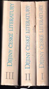 Karel Krejčí: Dějiny české literatury