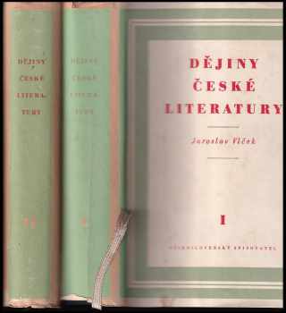 Jaroslav Vlček: Dějiny české literatury