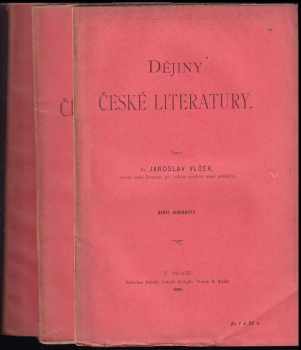 KOMPLET Jaroslav Vlček Dějiny české literatury sešit 7, 8, 9-10, 11, 12
