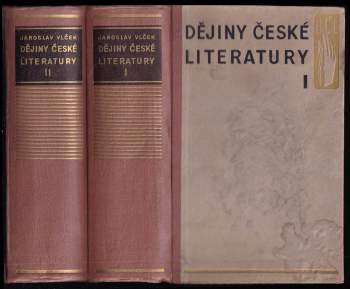 Jaroslav Vlček: Dějiny české literatury