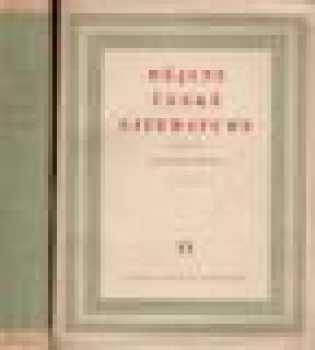 Jaroslav Vlček: Dějiny české literatury