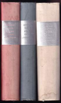 Jaroslav Vlček: Z dějin. Dějiny české literatury