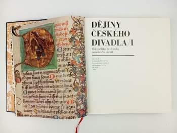 Jaroslav Bartoš: Dějiny českého divadla