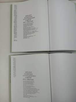 Petr Wittlich: Dějiny českého výtvarného umění IV/1 + IV/2 - KOMPLET
