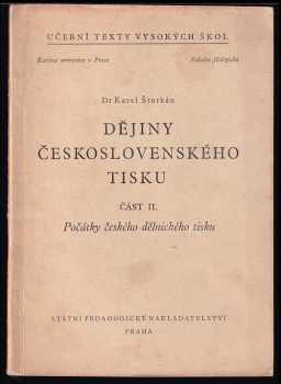 Dějiny československého tisku