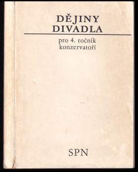 Jaromír Kazda: Dějiny divadla