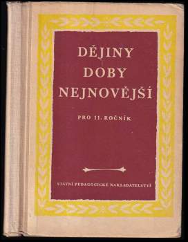 Jaroslav Vávra: Dějiny doby nejnovější