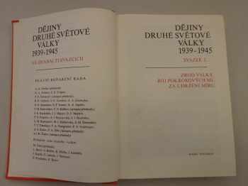 Kolektiv autorů: Dějiny druhé světové války 1939-1945 ve 12 svazcích