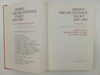 Eduard Čejka: Dějiny druhé světové války 1939-1945 ve dvanácti svazcích